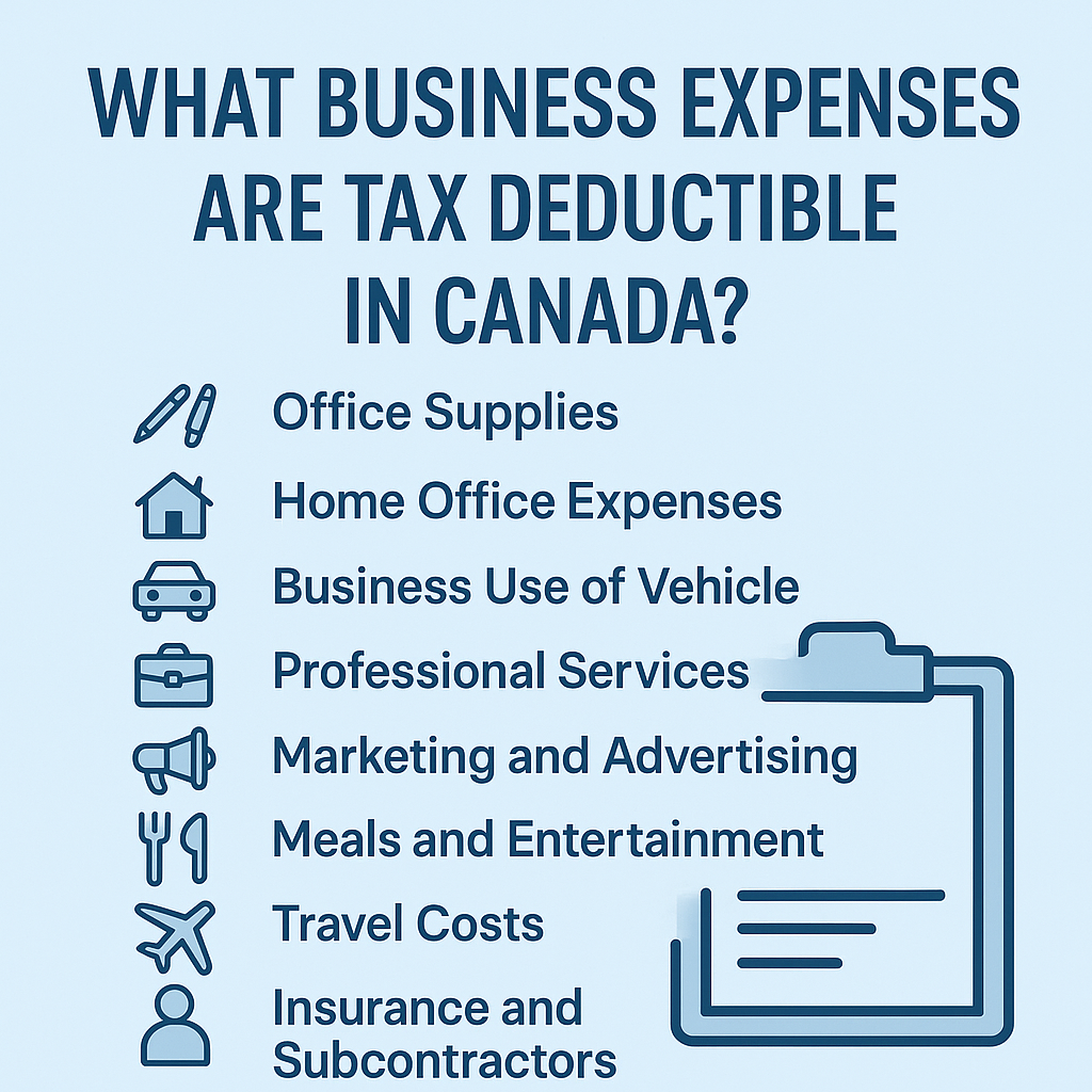 What Business Expenses Are Tax Deductible in Canada?