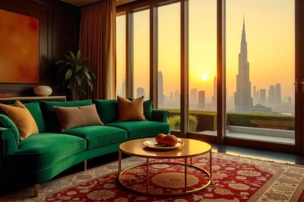 Luxury Living Room Furniture for Dubai Apartments & Villas