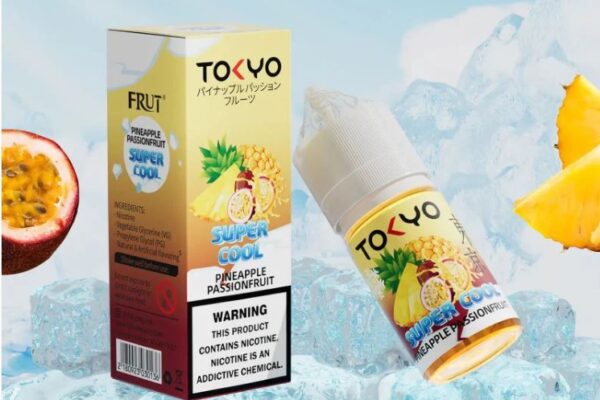 Tokyo Super Cool Pineapple Ice: A Refreshing Nic Salt Escape