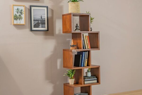 How Can I Make My Bookshelf More Functional | Wooden Street
