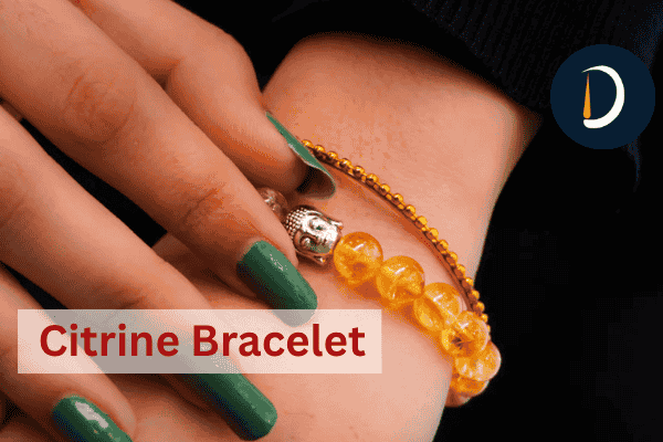 Citrine Bracelet For Abundance and Positive Energy