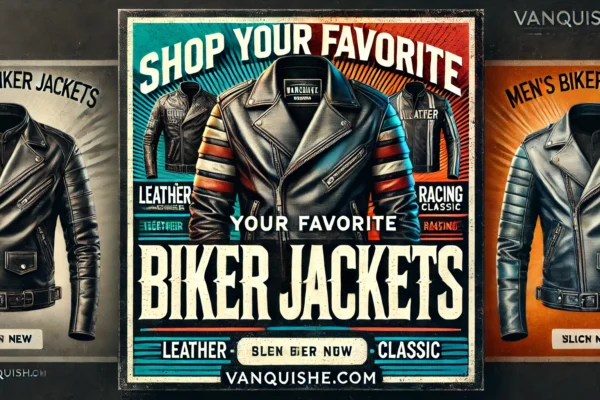 Shop Your Favorite Men’s Biker Jackets