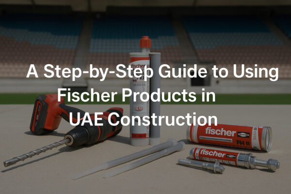 A Step-by-Step Guide to Using Fischer Products in UAE Construction