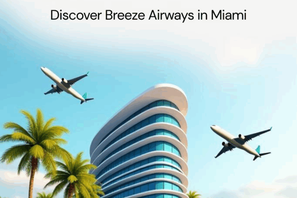 Breeze Airways Miami Office +1-888-839-0502